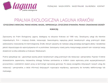 Tablet Screenshot of pralnia-ekologiczna.pl